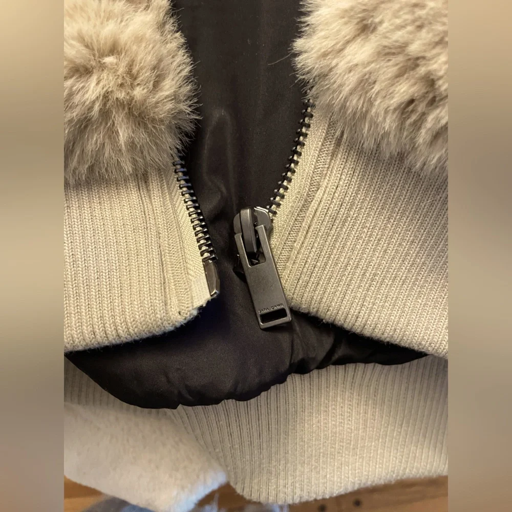 ZARA Jacket Men Popular CROPPED FLEECE JACKET zip up into this Soft and warm❤️ - Picture 4 of 8